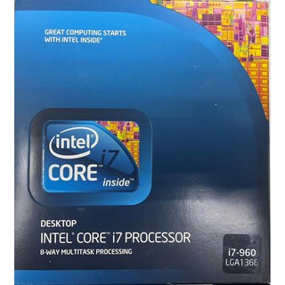 Intel Core I7-960 CPU 散熱器 (I7-960,3.20 GHz,8MB Cache,130W)