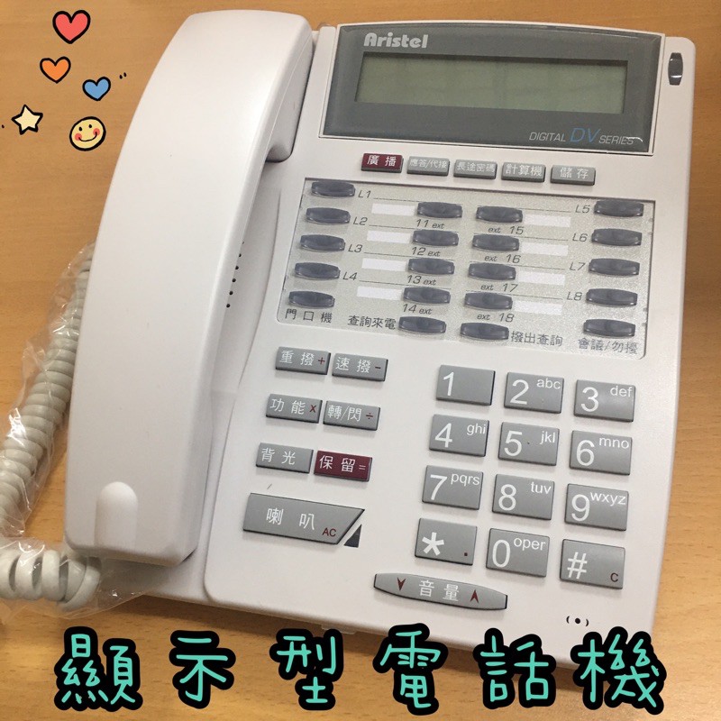 含稅 YVT 安立達DKP51W 顯示型電話機