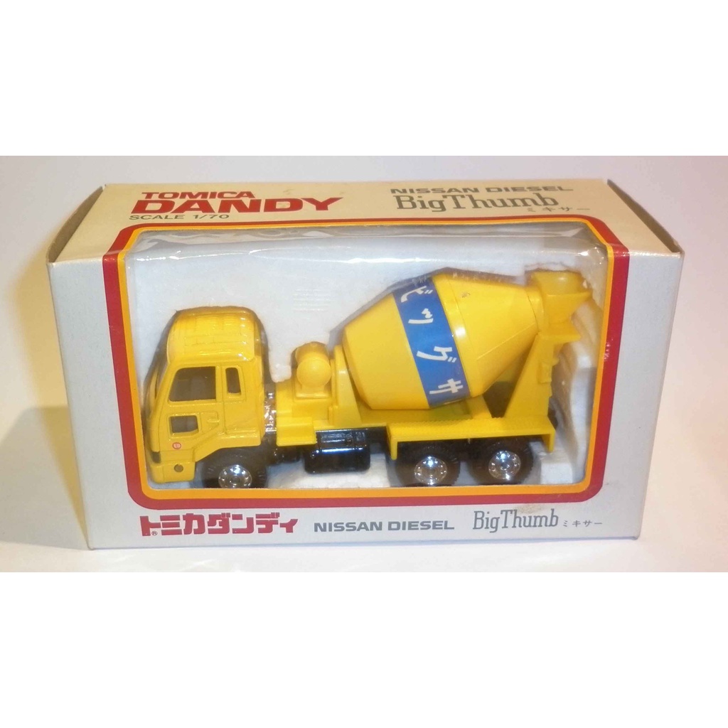 Tomica Dandy 1/70 Nissan Diesel Mixer Truck 水泥攪拌車 絕版 日本製