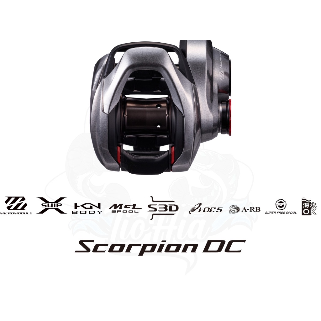 🎣TioHia🎣 【現貨】Shimano 21 Scorpion DC 紅蠍 小烏龜 水滴輪 雙軸捲線器 兩軸捲線器