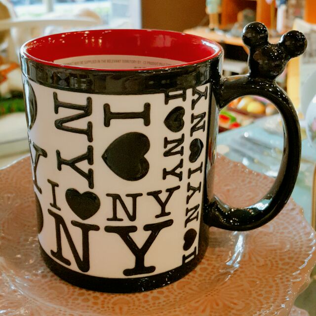 美國new Yourk紐約迪士尼disney帶回限量米奇mickey馬克杯僅有一個我愛紐約i Love Ny 蝦皮購物