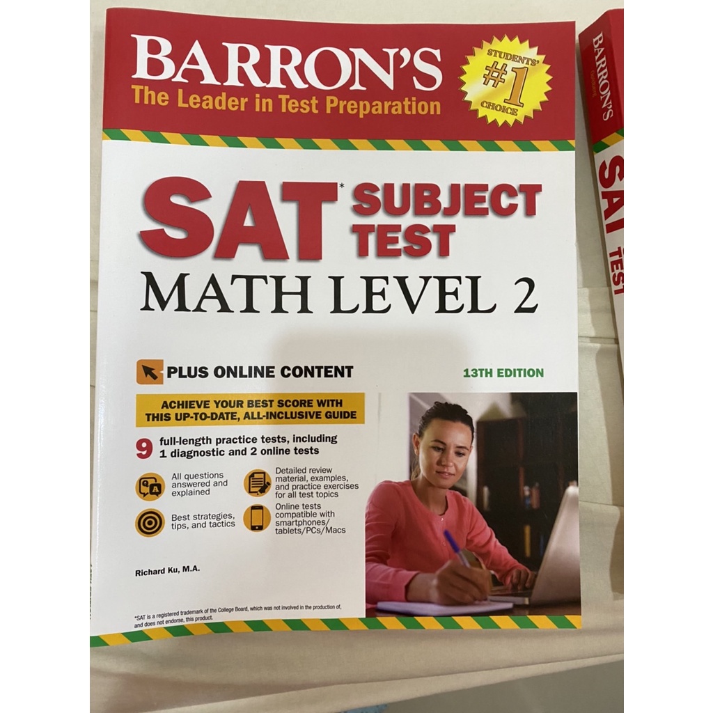 Barron's SAT Subject Test SAT2: Math Level 2