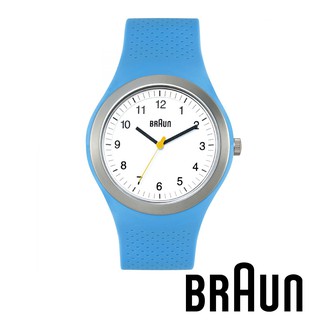 BRAUN德國百靈 台灣官方總代理 經典款 石英防水運動錶 藍色 (BN0111WHBLG)