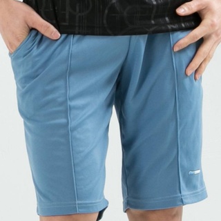 男款COOLMAX 涼感機能運動褲 快速吸排 空藍