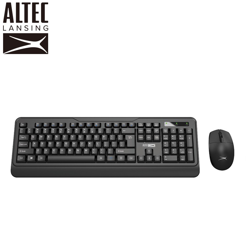 ALTEC LANSING 無線鍵鼠組 人體工學 無線鍵鼠 隨插即用 辦公 ALBC6330 現貨 廠商直送