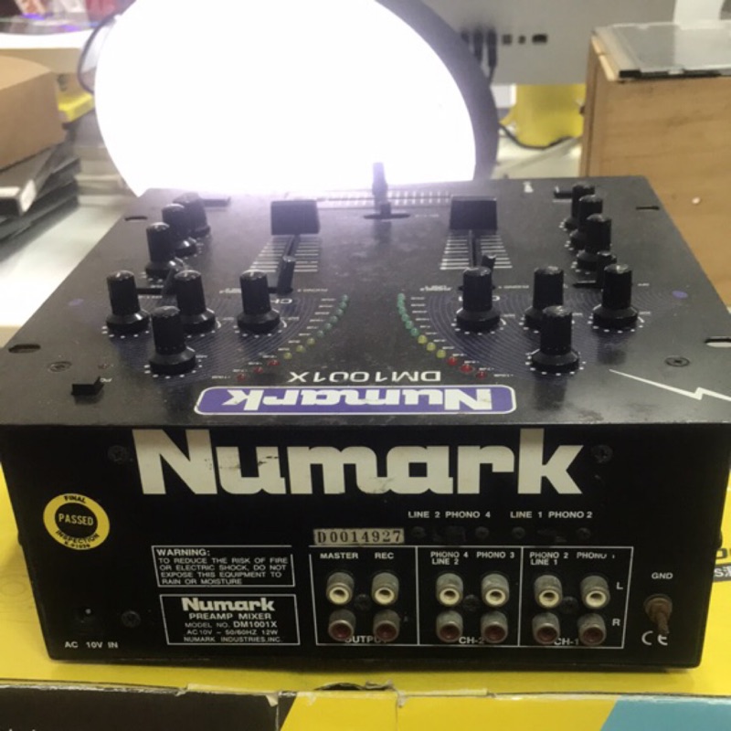 Numark DM1001X 雙軌混音器