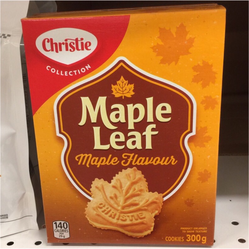 加拿大克里斯蒂 楓葉餅乾 Canada christie maple leaf cookies 楓糖夾心餅乾  糖漿餅乾