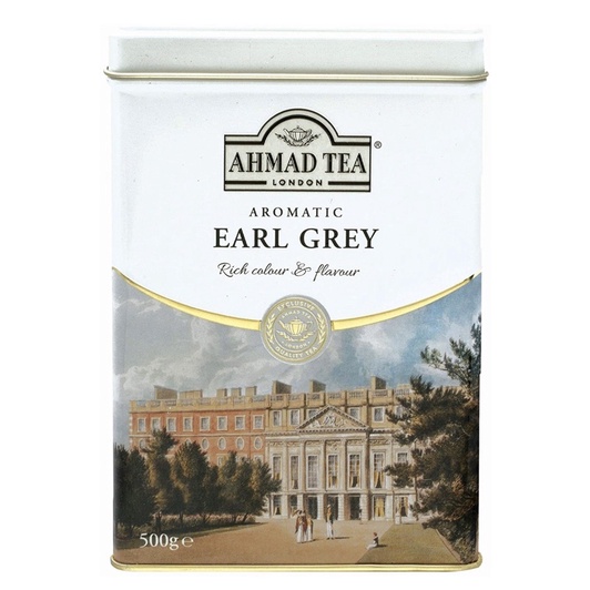 【Ahmad Tea】Earl Grey Tea 英國茶/伯爵紅茶 (罐裝茶葉)  17.6 Ounce