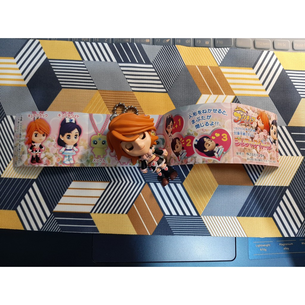 【二手】【現貨】光之美少女 美墨莎莎／黑天使 (眼睛會動會眨眼) 公仔 吊飾 鑰匙圈