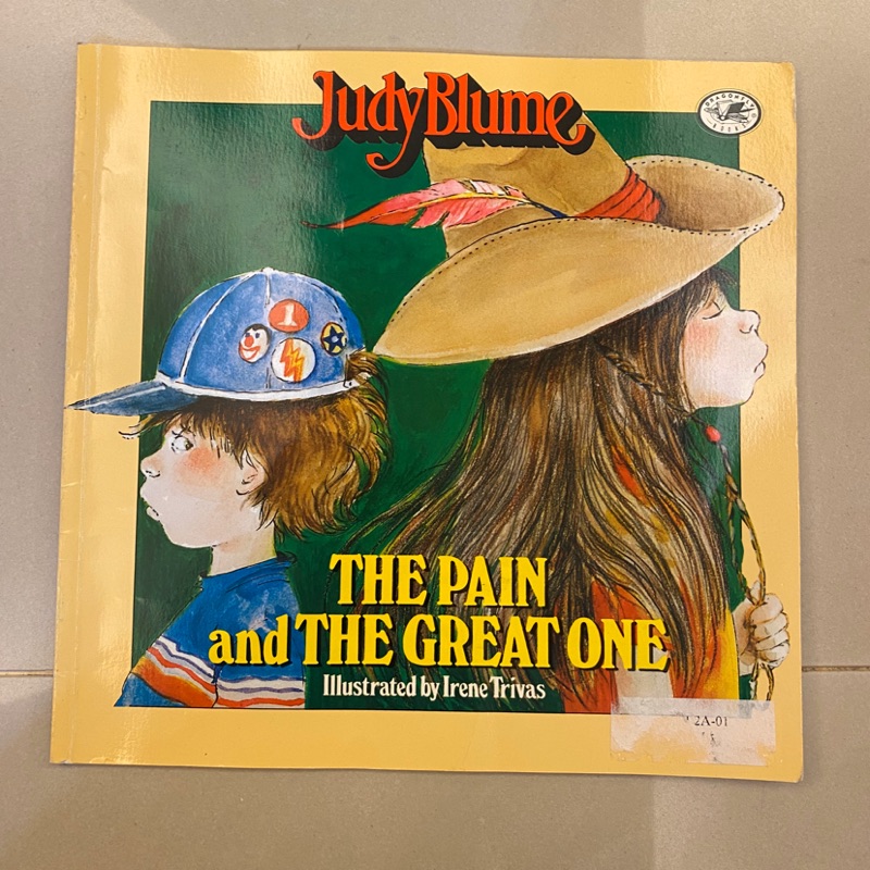 英語兒童讀物繪本the Pain And The Great One Judy Blume 蝦皮購物