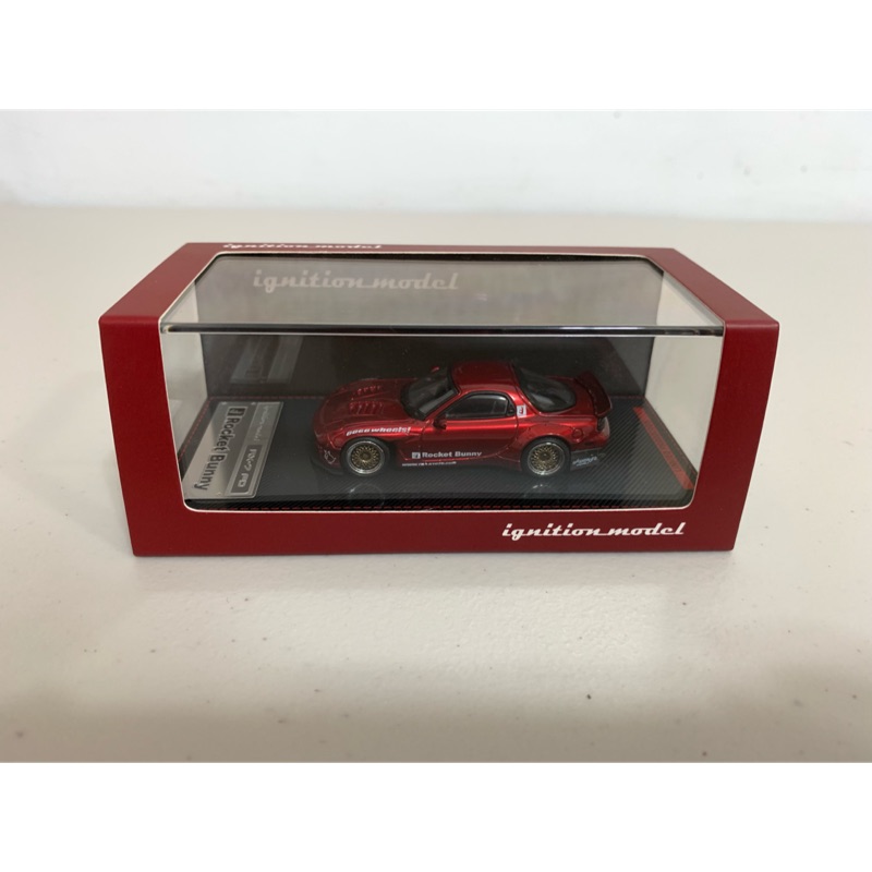 1/64 ignition model Mazda RX7 RX-7 金屬紅 IG TARMAC 日本限定色