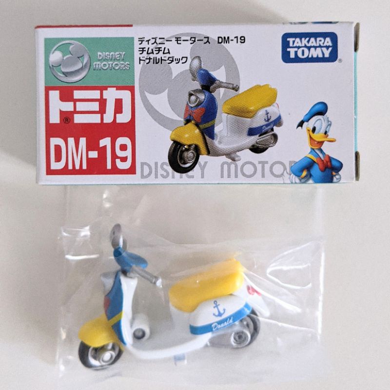 Tomica 迪士尼 唐老鴨 摩托車 機車 DM-19