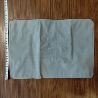 現貨速發全新灰色方形充氣枕頭靠枕靠腰
