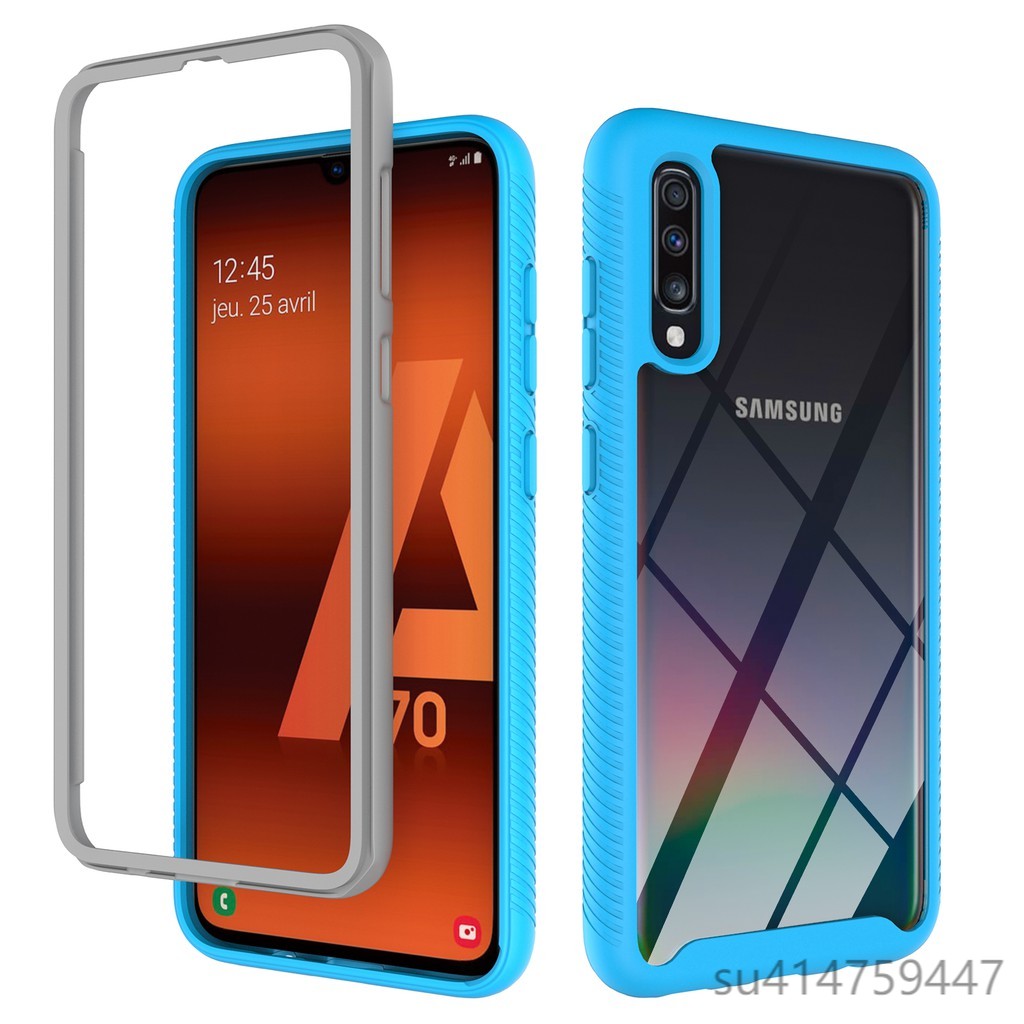 四角全包 samsung galaxy A10保護殼 三星A20保護套 三星A30手機殼 A70手機套 A20E硅膠殼