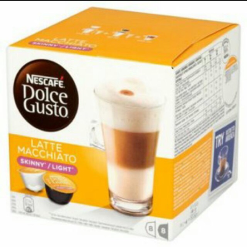 NesCafe Dolce Gusto 雀巢 拿鐵咖啡膠囊 輕盈配方 現貨