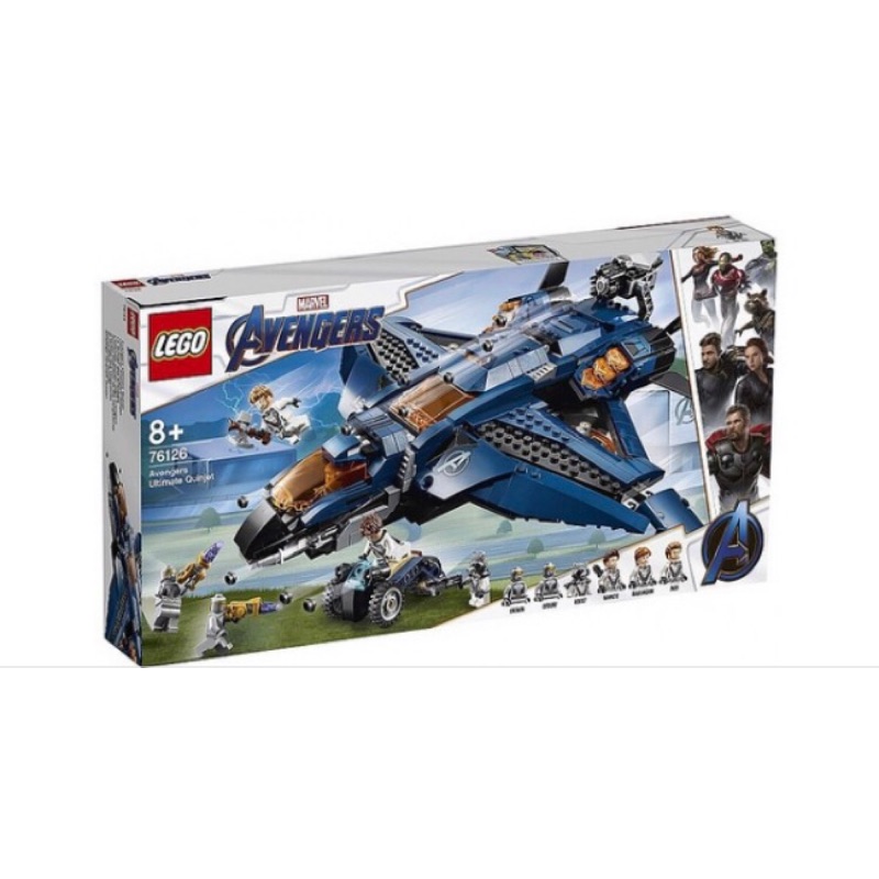 &lt;現貨商品&gt; LEGO 76126 Ultimate Quinjet 昆式戰鬥機 新品上市