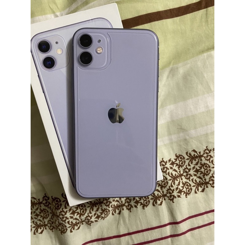 iPhone11 256G紫 二手9.999成新
