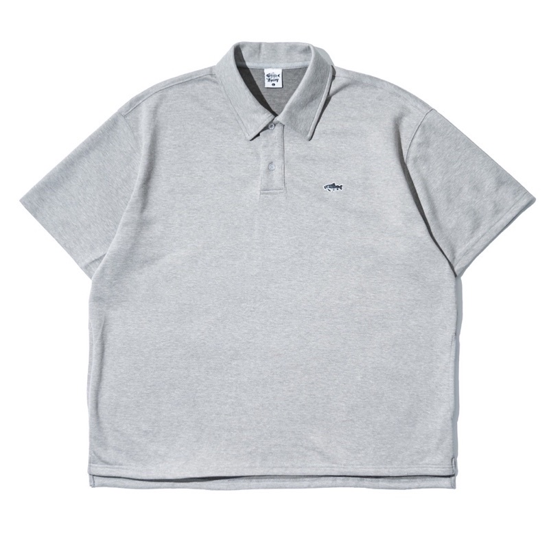 【JKS】AGILITY Basic Polo Shirts 落肩 五分袖 素面鮭魚刺繡 POLO衫 [AG-1-B]