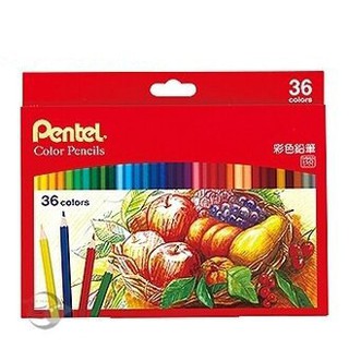 Midori小商店 ▎ 色筆/36色彩色鉛筆/Pentel/飛龍/CB8-36TH/36色彩色鉛筆/色鉛筆/ 元