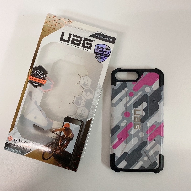 全新 正品 UAG 耐衝擊保護殼 IPhone 6S / 7 / 8 Plus 經典迷彩防摔手機殼💗🖤🤍