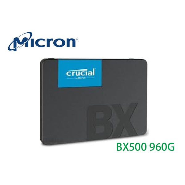 附發票 美光 Micron SSD BX500 480G 500G 1TB SATA3 2.5吋 固態硬碟 TLC