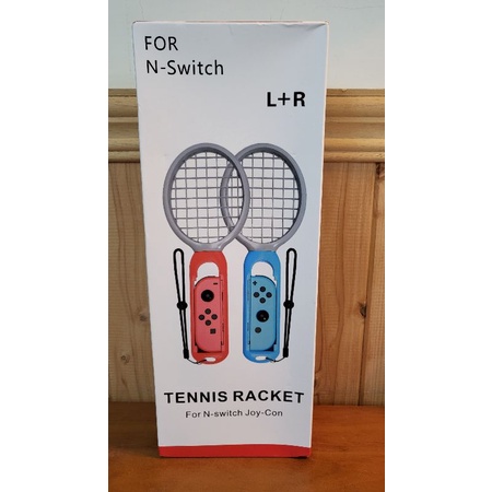 【樂樂的銅板雜貨店】現貨 Switch NS 瑪利歐網球 專用網球拍(一盒兩支) CYBER 網球拍 套裝組