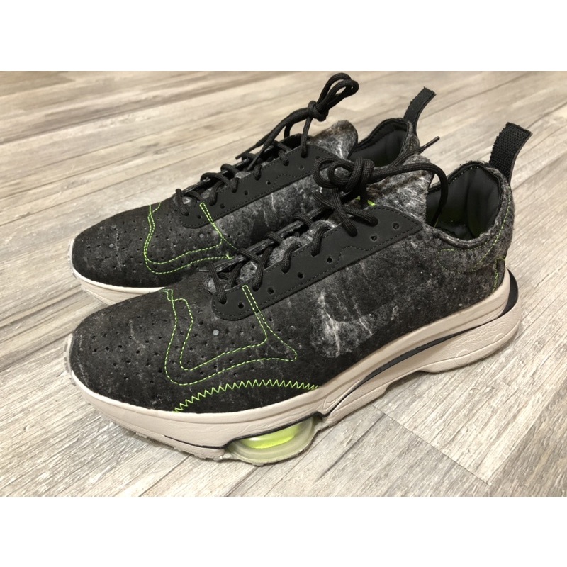 Nike Air Zoom-type US 9 黑灰 羊毛氈 慢跑鞋 休閒 訓練 CW7157-001