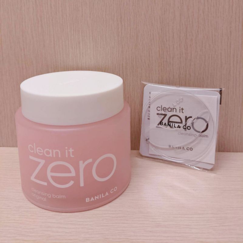 全新🇰🇷BANILA CO ZERO 零感卸妝霜 經典款 粉紅罐 180ml 巨大版 無外盒便宜賣