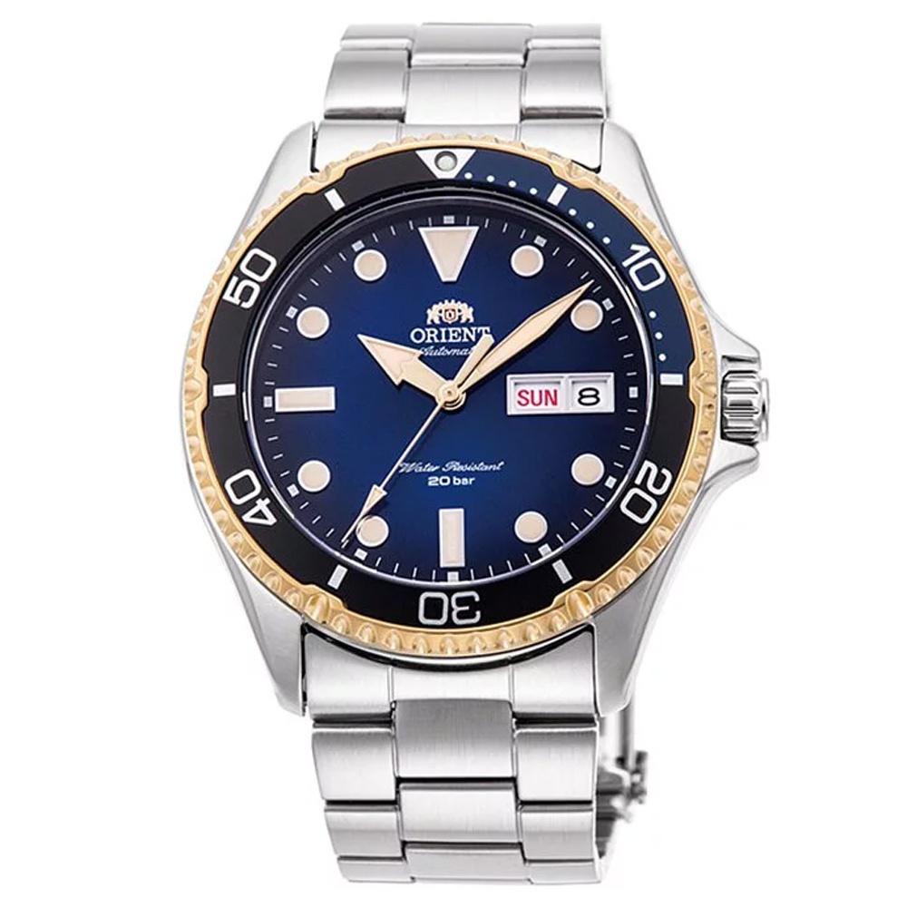 ORIENT 東方錶 男 Water Resistant 系列 限量復古風潛水機械腕錶(RA-AA0815L)