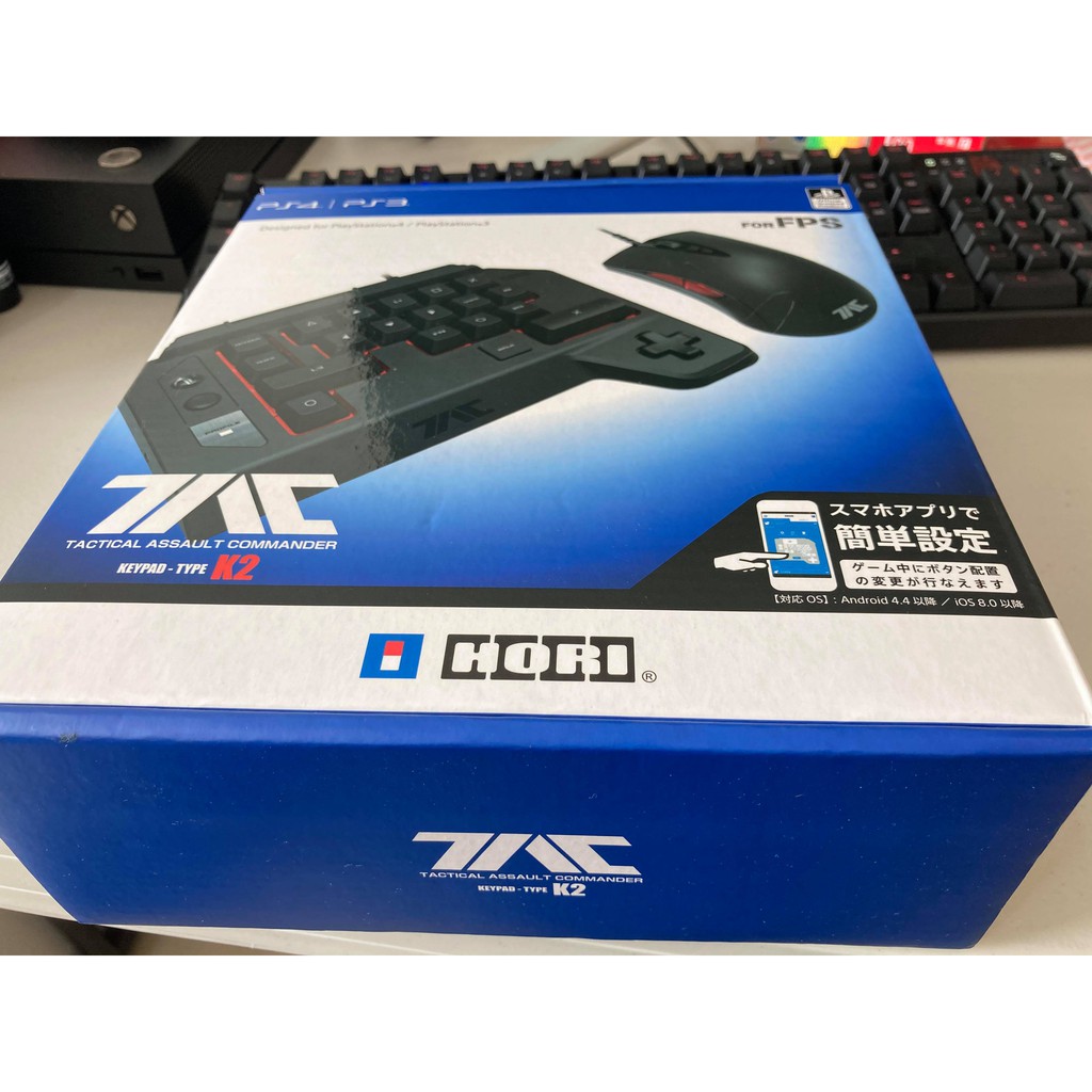 PS4/PS3 HORI TAC K2戰術突擊控制器 控制器組 有線手把+滑鼠 可手機設定PS4-124E