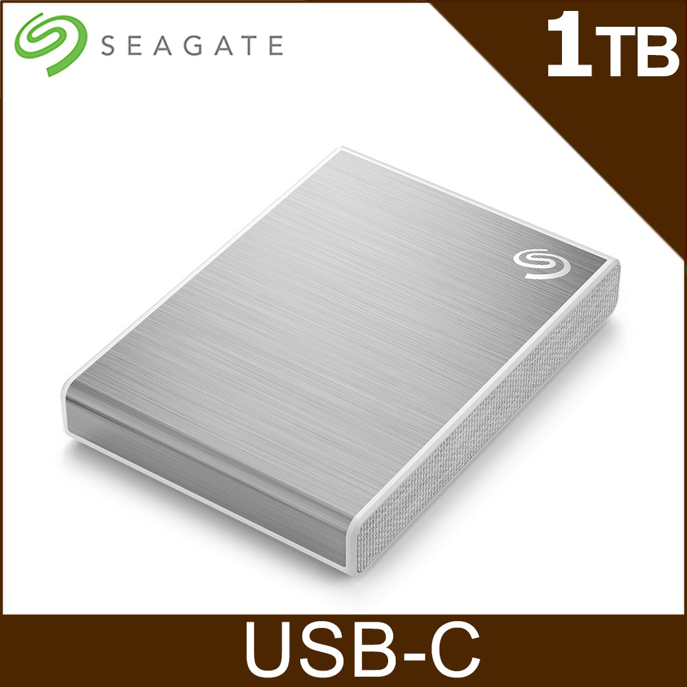 [近全新][免運] Seagate 希捷 One Touch SSD 高速版 1TB 銀色 外接行動固態硬碟 SSD