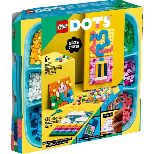 公主樂糕殿 樂高 LEGO DOTS 豆豆系列 41957 豆豆拼貼底板超值組
