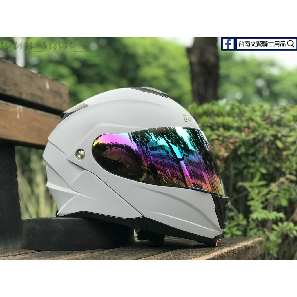 台南WS騎士用品 Nikko 902 素色 可樂帽  平光水泥灰 NIKKO可樂帽 n902 內墨鏡 耳機槽 電鍍片