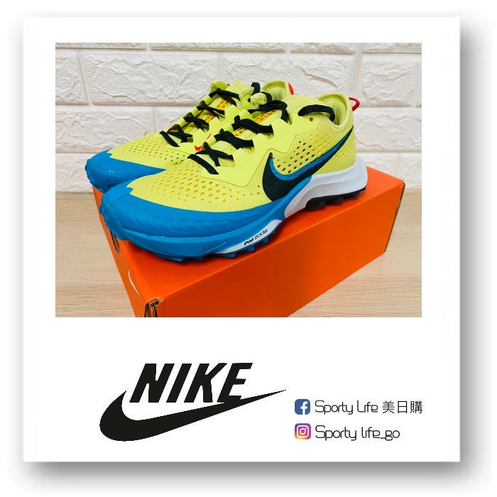 【SL美日購】日本限定 Nike Air Zoom Terra Kiger 7 黃 休閒 運動 慢跑鞋 CW6066