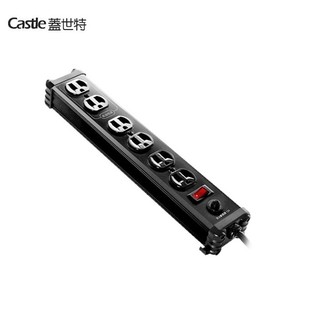 Castle 蓋世特 IA6 防火 防雷 電源突波 保護插座 3孔/6座 延長線 台灣製 含發票 3.6M 5M