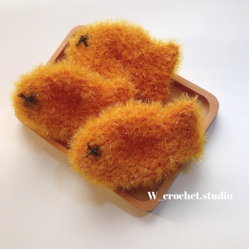 鯛魚燒手工菜瓜布#韓國菜瓜布#韓國洗碗巾#鑄鐵鍋、不沾鍋適用#露營小物推薦