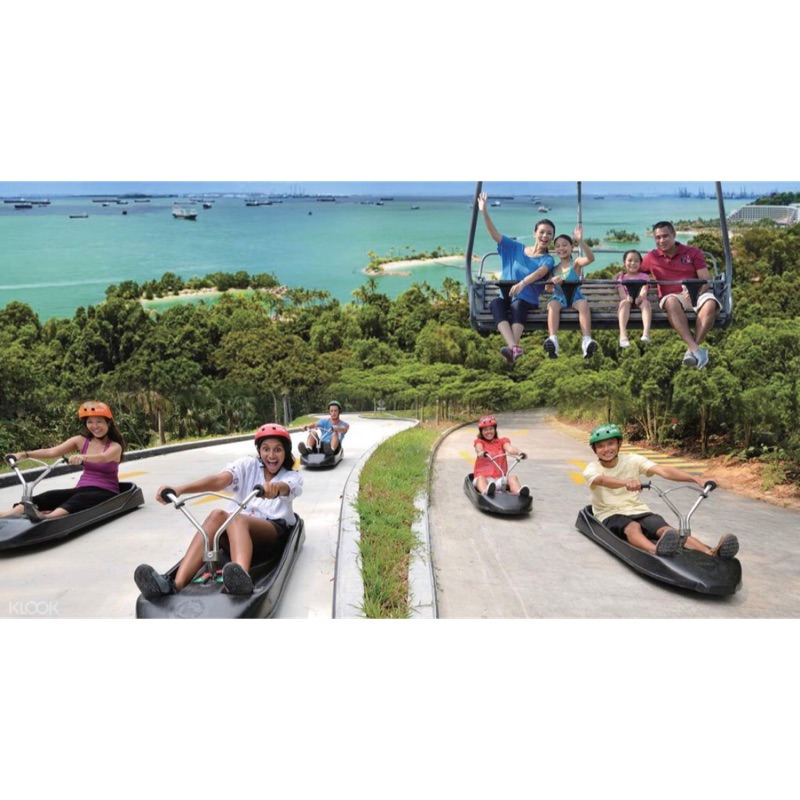 新加坡🇸🇬空中吊椅&amp;斜坡滑車2次