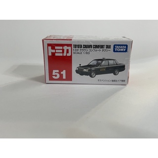 TOMY TOMICA 多美小汽車 NO.51 TOYOTA CROWN TAXI 東京計程車 豐田皇冠