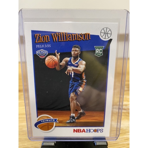 2019-20 NBA PANINI Hoops Zion Williamson 球員卡 球卡 新人 RC