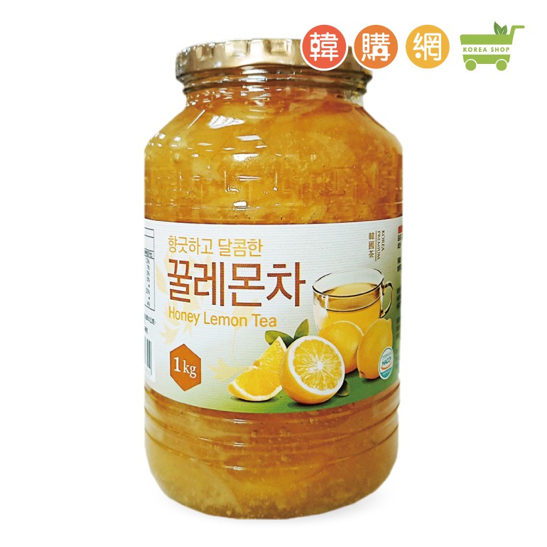 韓國蜂蜜檸檬茶1kg【韓購網】