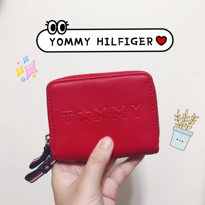 【全新】TOMMY HILFIGER 女用短夾/皮夾/錢包/中夾