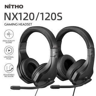 NiTHO 現貨速發專業電競遊戲耳機頭戴式有線耳罩式立體聲吃雞神器降噪耳機適用電腦PS4 PS5 XBOX SWITCH