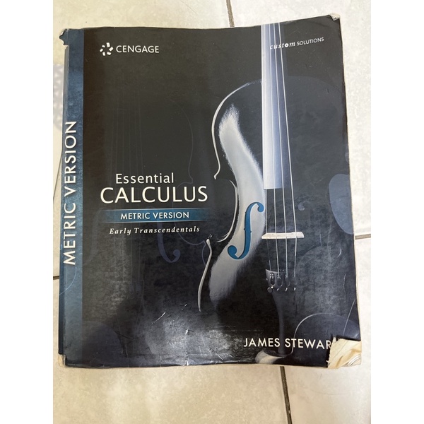微積分 原文 二手書 essential calculus