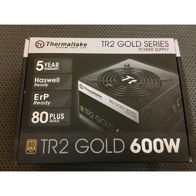 Thermaltake 曜越 TR2 600W 金牌電源供應器 (W0438RT)