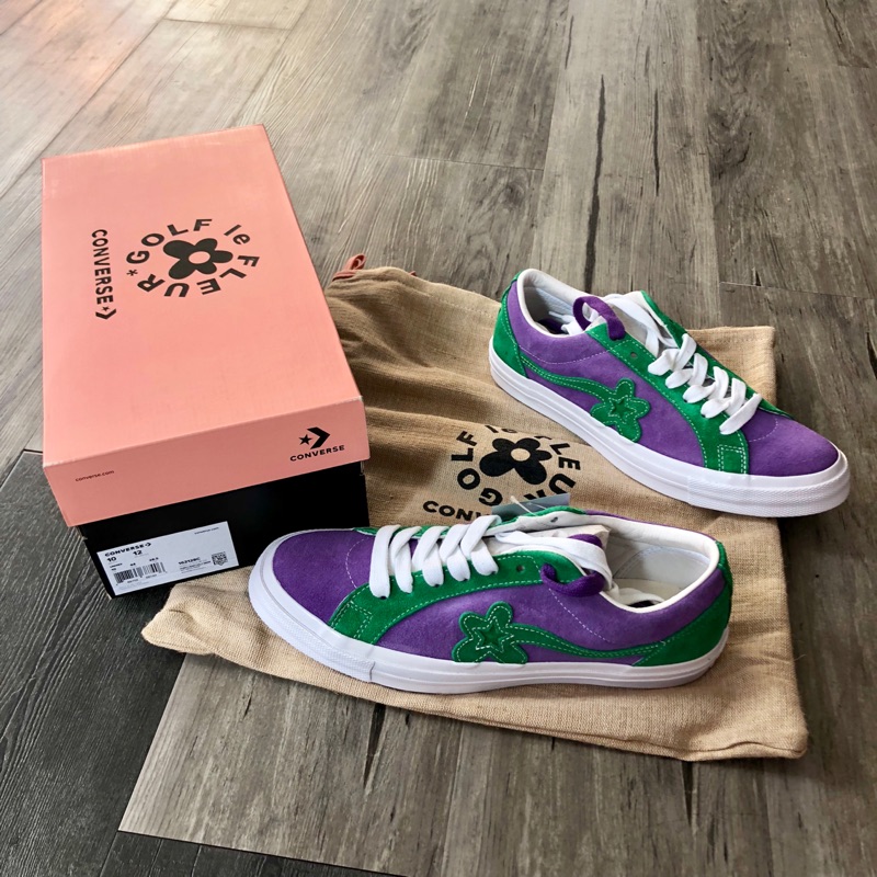 全新 現貨 Converse GOLF LE FLEUR TWO TONE - PURPLE HEART 小丑配色