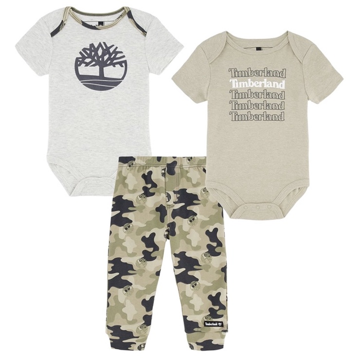 現貨🇺🇸美國代購Timberland baby 嬰兒 包屁衣3件組