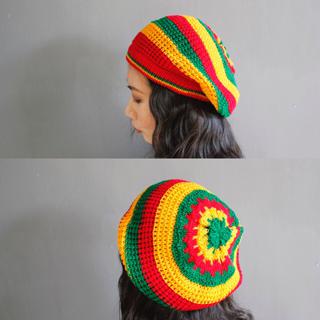 極樂鳥選物 牙買加雷鬼配色 針織毛帽 貝蕾帽 Reggae Style 蝦皮購物