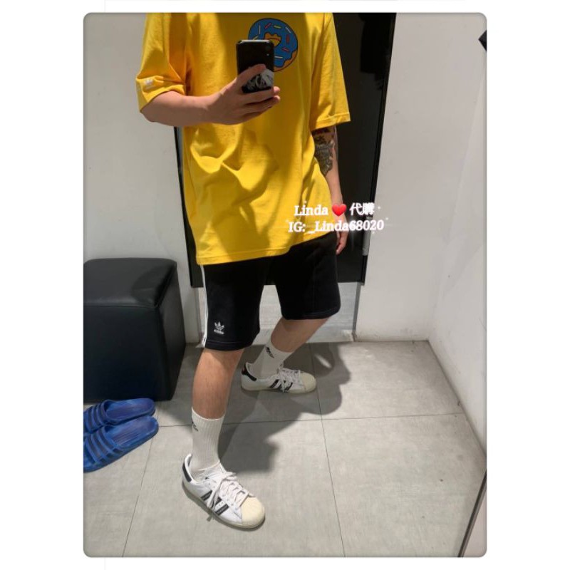Linda❤️代購 adidas  3-Stripe 三葉草 三線 短褲 黑 男短褲 DH5798 DH5803 棉褲