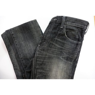 LEVIS 直筒 水洗刷淡 微刷破 仿舊 牛仔褲 W31 L34 約31~32腰上下 PCL15-106 PCL16B