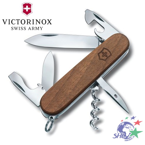 VICTORINOX 維氏瑞士刀 Huntsman 10用瑞士刀 / 胡桃木製 /1.3601.63/VN271【詮國】